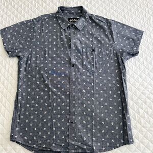 Men’s Harry Potter Button Shirt Large